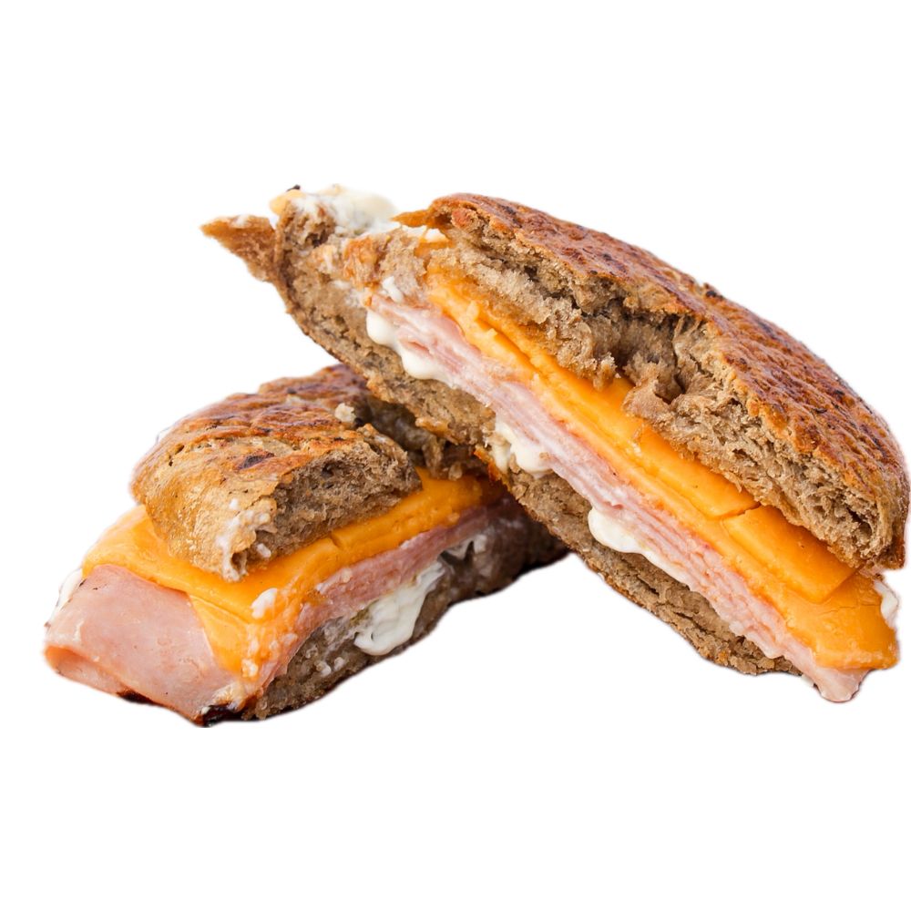 Taro Bagel Panini (Ham & Cheese)