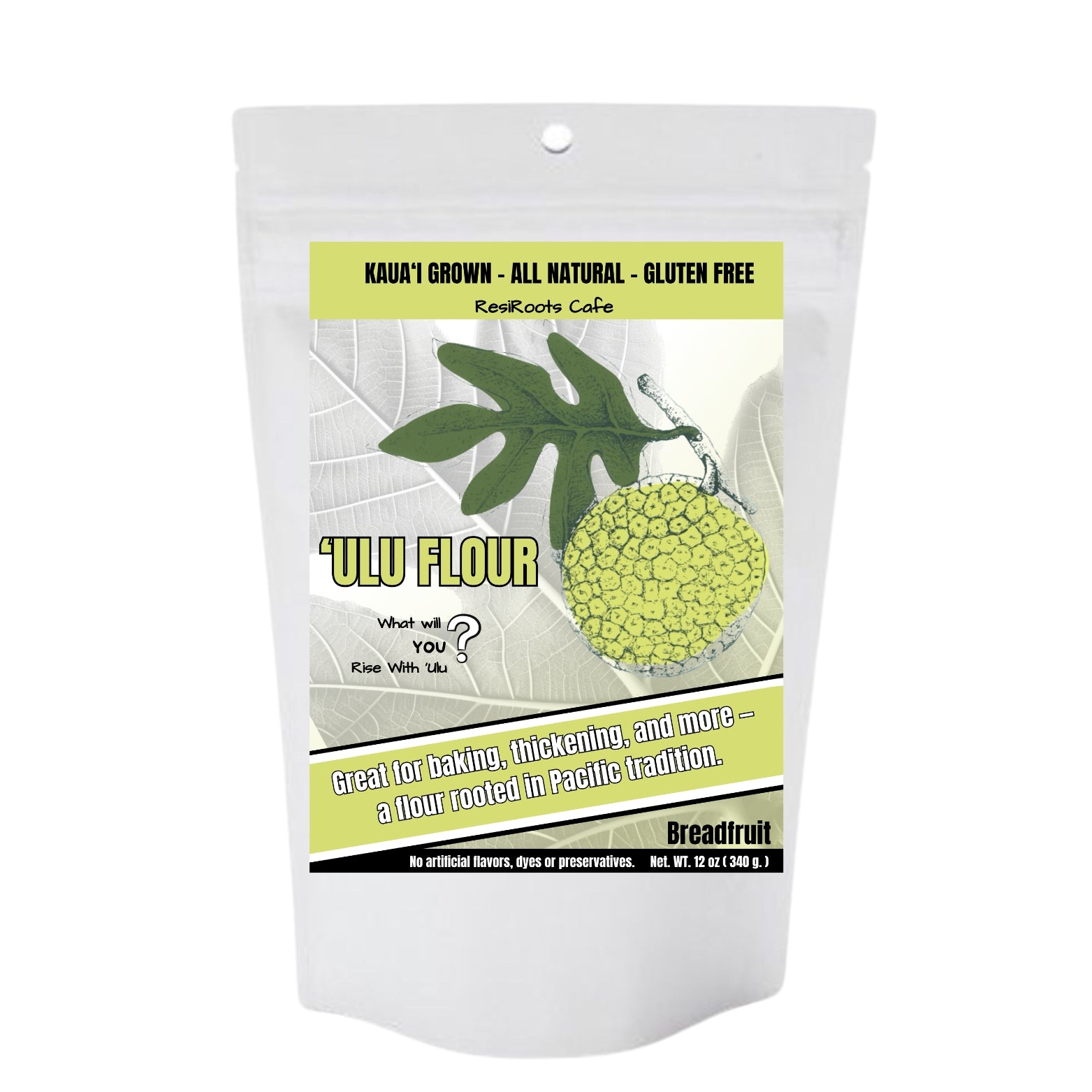 Ulu ( Breadfruit ) Flour 12 oz